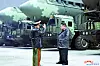 North Korean leader Kim Jong-un inspects an intercontinental ballistic missile base on Oct. 23. [KOREA CENTRAL NEWS AGENCY]