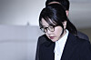 Kim Keon Hee, the wife of former president Yoon Suk Yeol, appears as a suspect at the office of special prosecutor Min Joong?ki in the KT Gwanghwamun Building West in Jongno District, central Seoul, on Aug. 6. [KIM KYUNG-ROK]
