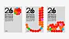 Posters for the 26th edition of the Jeonju International Film Festival [JIFF]