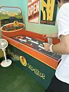 A person plays a game to score samples at the 2025 Olive Young Festa on May 21. [WOO JI-WON]