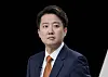 Reform Party presidential candidate Lee Jun-seok is seen during the third televised presidential debate held at MBC's studios in Mapo District, western Seoul on May 27. [JOINT PRESS CORPS]