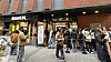 Customers wait in line to enter Emart24’s flagship store, Trend Lab Seongsu, during its preopening on Nov. 27. [EMART24]