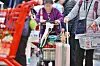 Customers shop for goods at a supermarket in Seoul on April 6. [YONHAP]