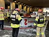 A campaign truck promoting Kim Moon-soo, the presidential candidate from the People Power Party, caught fire on May 30 inside Galwol underground tunnel in Yongsan District, central Seoul. Firefighters extinguished the fire within 14 minutes. [NEWS1]