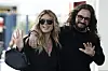 Heidi Klum and Tom Kaulitz arrive at the Hotel Martinez on the eve of the opening of the 78th Cannes Film Festival in Cannes, France, May 12. [REUTERS/YONHAP]