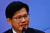 Taiwan Foreign Minister Lin Chia-lung makes a speech at a press conference for foreign media in Taipei, Taiwan, July 19, 2024. [REUTERS/YONHAP]