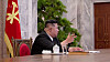 North Korean leader Kim Jong-un leads the 8th Enlarged Meeting of the 8th Central Military Commission of the Workers’ Party at the party’s Central Committee headquarters on June 28. [YONHAP]