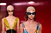 Models present creations by designer Alessandro Michele as part of his Fall/Winter 2025-2026 Women's ready-to-wear collection show for fashion house Valentino during Paris Fashion Week in Paris on March 9. [REUTERS/YONHAP]