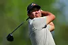 An Byeong-hun plays his shot from the 16th tee during the second round of The Players Championship on the Stadium Course at TPC Sawgrass in Ponte Vedra Beach, Florida on March 15. [AFP/YONHAP]