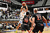 Suwon KT Sonicboom's Heo Hoon shoots during the East Asia Super League game against the Taoyuan Pauian Pilots at Suwon KT Sonicboom Arena in Suwon, Gyeonggi on Wednesday. [EASL]