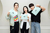 The cast of SBS's upcoming fantasy drama “The Haunted Palace″ poses for a photo. From left are actors Kim Ji-hun, Kim Ji-yeon and Yook Sung-jae. [SBS]