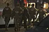 Nation Guard move through the area following the shooting of two National Guard soldiers near the White House on Nov. 26 in Washington. [AP/YONHAP]