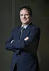 International Criminal Court Bar Association (ICCBA) President Philippe Larochelle poses for a photo during an exclusive interview with the Korea JoongAng Daily at the Koreana Hotel in Jung District, central Seoul, on May 9. [PARK SANG-MOON]