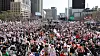 Protesters rally against President Yoon Suk Yeol's impeachment in downtwon Seoul on March. 15. [YONHAP]