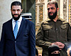 This combination of pictures created on June 5, shows Syrian President Ahmed al-Sharaa after a joint press conference with the French president following a meeting at the Élysée Palace in Paris, on May 7, left, and Ahmed al-Sharaa, leader of Syria's Islamist Hayat Tahrir al-Sham (HTS) group that headed a lightning rebel offensive snatching Damascus from government control, addressing a crowd at the eighth-century Umayyad Mosque on Dec. 8, 2024. [AFP/YONHAP]