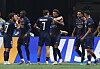 Paris Saint-Germain celebrate during a Club World Cup match against Bayern Munich at Mercedes-Benz Stadium in Atlanta, Georgia on July 5. [REUTERS/YONHAP]