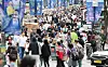 People swarm the streets of Myeong-dong in Jung District, central Seoul, on May 6. [NEWS1]