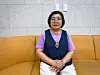 Han Jeong-soon, a 67-year-old woman whose parents were both survivors of the atomic bombing of Hiroshima, speaks during an interview with the Korea JoongAng Daily on Aug. 12. [MICHAEL LEE]