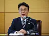 Prime minister nominee Kim Min-seok presides over a meeting on the economy and people's livelihoods in Jongno District, central Seoul, on June 16. [YONHAP]