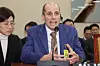 Harold Rogers, interim CEO of Coupang, answers questions from lawmakers during a hearing on the e-commerce giant's massive data leak at the National Assembly in western Seoul on Dec. 31. [YONHAP]