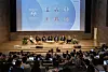 Panels hold discussions at AI media forum titled Salon d'AI held by Samsung Electronics in Paris on Thursday. [SHIM SEO-HYUN]