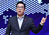 James Chang, CEO of Gmarket, explains the company's strategy during a press conference held on Oct. 21 at Coex in southern Seoul. [YONHAP]
