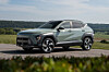 This photo provided by Hyundai Motor shows the 2026 Kona, an affordable compact SUV available with gas or fully electric power. [AP/YONHAP]