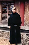 A picture of then-Prior General Robert Francis Prevost of the Order of Saint Augustine during his visit to Korea [ORDER OF SAINT AUGUSTINE]
