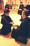 A picture of then-Prior General Robert Francis Prevost of the Order of Saint Augustine during his visit to Korea [ORDER OF SAINT AUGUSTINE]