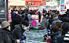 People are seen shopping for groceries at a large supermarket in Seocho District, southern Seoul on Feb. 2. [NEWS1]
