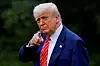 U.S. President Donald Trump gestures as he departs for Pennsylvania on the South Lawn of the White House in Washington on May 30. [REUTERS/YONHAP]