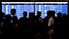 People crowd Incheon International Airport on Sept. 19. [YONHAP]