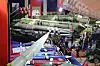 This image published by the Korean Central News Agency on Oct. 5, shows North Korea's Defence Development-2025, which kicked off in Pyongyang on Oct. 4. [RODONG SINMUN]