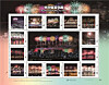 A sample of a customized stamp featuring Busan's fireworks festival, created by Busan Regional Korea Post as part of its collaboration with the Busan Metropolitan Government to promote the use of stamps.