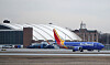 A Southwest Airlines Boeing 737 MAX 8 aircraft sits at Midway International Airport in Chicago, Illinois, U.S., on March 13, 2019. [REUTERS/YONHAP]
