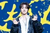 &TEAM’s EJ poses for photos during a showcase for the release of the band’s EP, ″Back to Life,″ at the Blue Square in central Seoul on Oct. 28. [DANIELA GONZALEZ PEREZ]