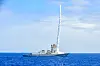 The ROKS Yulgok Yi I, an Aegis-equipped destroyer, fires a missile on July 9. [YONHAP]