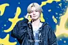 &TEAM’s K poses for photos during a showcase for the release of the band’s EP, ″Back to Life,″ at the Blue Square in central Seoul on Oct. 28. [DANIELA GONZALEZ PEREZ]