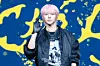 &TEAM’s Nicholas poses for photos during a showcase for the release of the band’s EP, ″Back to Life,″ at the Blue Square in central Seoul on Oct. 28. [DANIELA GONZALEZ PEREZ]