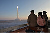 North Korean leader Kim Jong-un observes the launch of a Hwasong-18 intercontinental ballistic missile on Dec. 18 in this photo released the day after by the Rodong Sinmun, the official newspaper of the regime’s ruling Workers’ Party. [NEWS1]