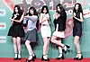Members of girl group NewJeans pose for a photo at a red carpet event at Incehon Inspire Arena in Incheon on Dec. 15, 2024. [NEWS1]