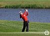 Ko Ji-won hits a shot during the S-Oil Championship at Elysian Jeju Country Club in Jeju on Nov. 2. [KLPGA]