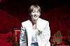 Onew performs lead track, “Animals,” during a showcase for the release of its second full-length album, “Percent,” at Myunghwa Live Hall in western Seoul on July 15. [DANIELA GONZALEZ PEREZ]