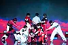 Members of boy band xikers perform the band's new song ″Breathe″ during a showcase held on April 3 at the Ilchi Art Hall in southern Seoul. [DANIELA GONZALEZ PEREZ]