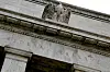 An eagle tops the U.S. Federal Reserve building's facade in Washington, July 31, 2013. [REUTERS/YONHAP]