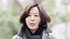 Kim Kyung, a Seoul city council member facing pay-to-play allegations with her nomination, answers reporters’ questions as she arrives at the Seoul Metropolitan Police Agency’s Public Crime Investigation Unit in Mapo District, western Seoul, for police questioning as a suspect. [NEWS1]