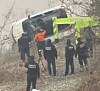 An SUV belonging to a missing woman is lifted from Chungju Lake in North Chungcheong on Nov. 26, in this photo provided by a civilian to Yonhap. [YONHAP]