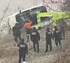 An SUV belonging to a missing woman is lifted from Chungju Lake in North Chungcheong on Nov. 26, in this photo provided by a civilian to Yonhap. [YONHAP]