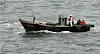 A 5-ton wooden boat used by 31 North Korean nationals who drifted south in the Yellow Sea on Feb. 5, 2011. Four aboard defected to the South, while the remaining 27 returned to the North. [YONHAP]