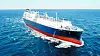 An LNG carrier built by HD Hyundai Heavy Industries is seen in this file photo [YONHAP]